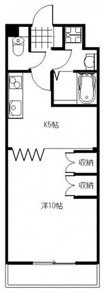 広島県広島市佐伯区五日市2丁目(賃貸アパート1DK・1階・33.48㎡)の写真 その2