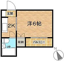 広島県広島市西区大芝1丁目（賃貸マンション1K・3階・16.38㎡） その2