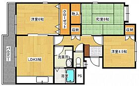 広島県安芸郡府中町八幡2丁目（賃貸マンション3LDK・4階・62.12㎡） その2