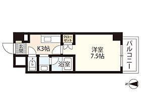 シャルマン財官III  ｜ 広島県広島市安佐南区川内1丁目（賃貸マンション1K・1階・25.06㎡） その2