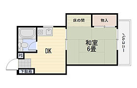 広島県広島市西区草津新町1丁目（賃貸マンション1DK・3階・24.50㎡） その2