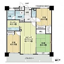 広島県広島市佐伯区皆賀3丁目（賃貸マンション3LDK・2階・71.24㎡） その2