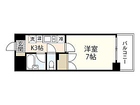 エミネンスオクダ  ｜ 広島県広島市西区横川町3丁目（賃貸マンション1K・9階・23.37㎡） その2