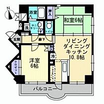 広島県広島市南区仁保新町1丁目（賃貸マンション2LDK・3階・50.43㎡） その2