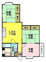 広島県安芸郡府中町柳ケ丘（賃貸アパート3LDK・2階・64.00㎡） その2