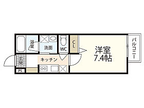 広島県広島市東区山根町（賃貸アパート1K・1階・25.06㎡） その2