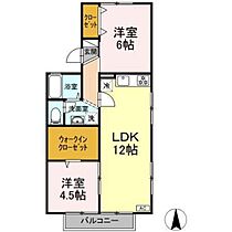 広島県廿日市市宮内2丁目（賃貸アパート2LDK・1階・53.72㎡） その2