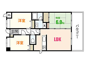 広島県広島市安佐南区八木5丁目（賃貸マンション3LDK・6階・67.00㎡） その2