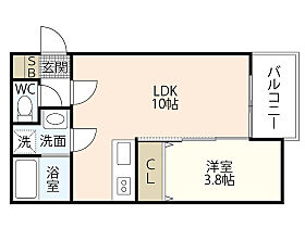 広島県廿日市市天神（賃貸アパート1LDK・1階・32.37㎡） その2