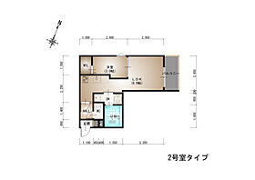 広島県広島市安佐南区長束西3丁目（賃貸アパート1LDK・1階・30.02㎡） その2