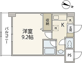 広島県広島市東区光町1丁目（賃貸マンション1K・3階・28.80㎡） その2