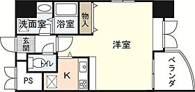 広島県広島市中区本川町1丁目（賃貸マンション1R・9階・28.81㎡） その1