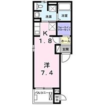 広島県安芸郡府中町桃山1丁目（賃貸アパート1K・3階・26.27㎡） その2