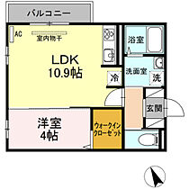 広島県広島市安佐南区山本3丁目（賃貸アパート1LDK・2階・37.79㎡） その2