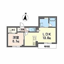 広島県広島市安佐南区山本3丁目（賃貸マンション1LDK・1階・45.55㎡） その1