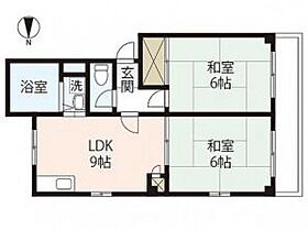 広島県広島市南区段原南1丁目（賃貸マンション2LDK・3階・50.00㎡） その2