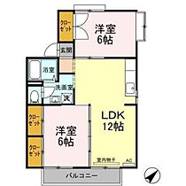 広島県廿日市市佐方（賃貸アパート2LDK・2階・54.00㎡） その2