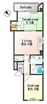 広島県広島市中区千田町1丁目（賃貸マンション2LDK・5階・43.56㎡） その2