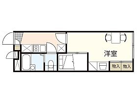 広島県広島市西区庚午中2丁目（賃貸アパート1K・1階・22.35㎡） その2