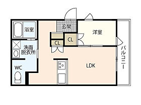 広島県広島市東区山根町（賃貸アパート1LDK・2階・33.12㎡） その2