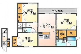 広島県広島市東区戸坂山根2丁目（賃貸アパート3LDK・2階・76.16㎡） その2