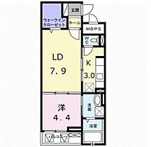 広島県広島市安佐南区長楽寺1丁目（賃貸マンション1LDK・2階・35.31㎡） その2