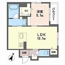 広島県広島市南区西蟹屋2丁目（賃貸マンション1LDK・2階・42.48㎡） その2