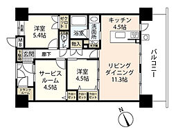 間取図画像 2SLDK