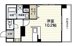 ベル紅菱山本ステージ ワンルームの間取図画像