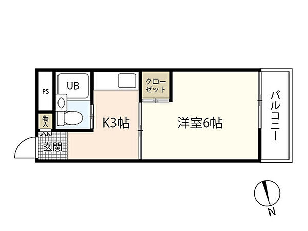 EFT-牛田新町 0306｜広島県広島市東区牛田新町3丁目(賃貸マンション1K・3階・19.00㎡)の写真 その2