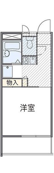 広島県広島市佐伯区城山2丁目(賃貸マンション1K・3階・20.28㎡)の写真 その2