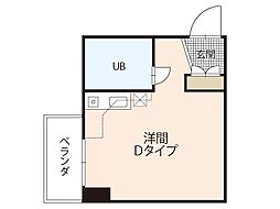 間取図画像 ワンルーム