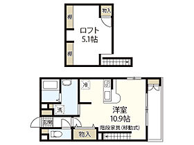 広島県広島市東区温品1丁目（賃貸アパート1R・1階・32.12㎡） その2