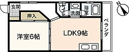 間取図画像 1DK