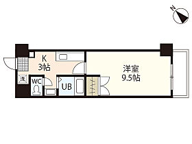 広島県広島市安佐南区緑井2丁目（賃貸マンション1K・5階・28.00㎡） その2