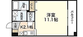 広島県広島市西区南観音1丁目（賃貸マンション1K・6階・30.15㎡） その2