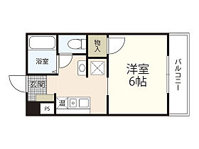 広島県広島市中区河原町（賃貸マンション1R・3階・22.68㎡） その2