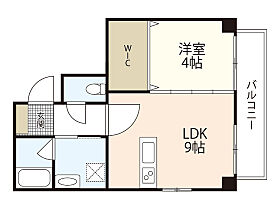 青柳屋ビル  ｜ 広島県広島市中区幟町（賃貸マンション1LDK・3階・36.38㎡） その2