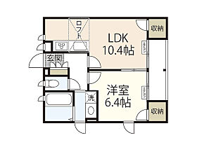 広島県広島市中区江波本町（賃貸マンション1LDK・3階・43.01㎡） その2