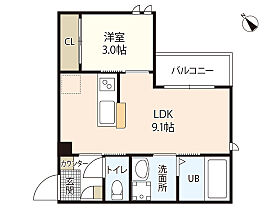 広島県広島市安佐南区大町東3丁目（賃貸アパート1LDK・1階・30.01㎡） その1