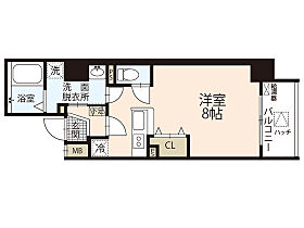 広島県広島市中区鶴見町（賃貸マンション1R・8階・28.49㎡） その2