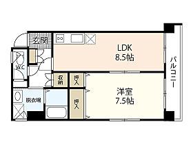 広島県広島市中区東千田町2丁目（賃貸マンション1LDK・3階・41.12㎡） その1