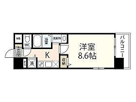 グラビスコート国泰寺  ｜ 広島県広島市中区国泰寺町2丁目（賃貸マンション1K・2階・27.83㎡） その2