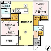 広島県広島市安佐南区大塚西1丁目（賃貸アパート2LDK・1階・59.93㎡） その2