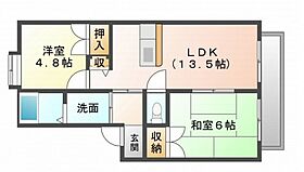 広島県安芸郡府中町鶴江2丁目（賃貸アパート2LDK・2階・54.78㎡） その2