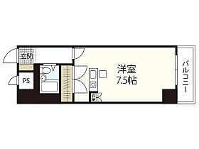 広島県広島市東区牛田新町2丁目（賃貸マンション1R・7階・24.08㎡） その2