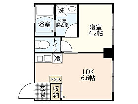 M Terrace住吉  ｜ 広島県広島市中区住吉町（賃貸マンション1DK・3階・24.75㎡） その2