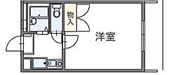 間取図画像 1K
