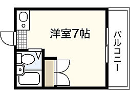 グレイスメゾン大町 ワンルームの間取図画像