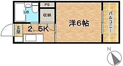 間取図画像 1K